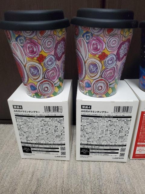 LAWSON グッズセット タンブラー4個 エコバッグ 他 < ホビー  LAWSON グッズセット タンブラー4個 エコバッグ 他 < ホビーの