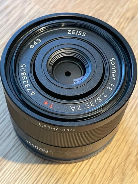 Sonnar T* FE 35mm F2.8 ZA SEL35F28Z < 家電/AV  Sonnar T* FE 35mm F2.8 ZA SEL35F28Z  < 家電/AVの