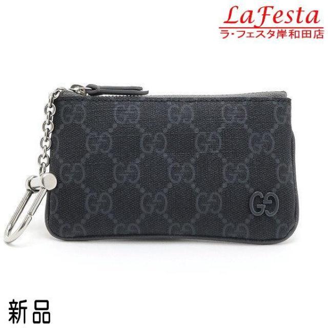 ◆ 新品 本物 ◆ GUCCI グッチ コインケース 小銭入れ グレー ブラック 黒 小物入れ 財布 袋 箱 人気 820666 < ブランド ◆ 新品 本物 ◆ GUCCI グッチ コインケース 小銭入れ グレー ブラック 黒 小物入れ 財布 袋 箱 人気 820666 < ブランドの