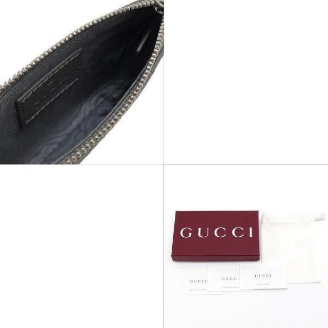 ◆ 新品 本物 ◆ GUCCI グッチ コインケース 小銭入れ グレー ブラック 黒 小物入れ 財布 袋 箱 人気 820666 < ブランド ◆ 新品 本物 ◆ GUCCI グッチ コインケース 小銭入れ グレー ブラック 黒 小物入れ 財布 袋 箱 人気 820666 < ブランドの