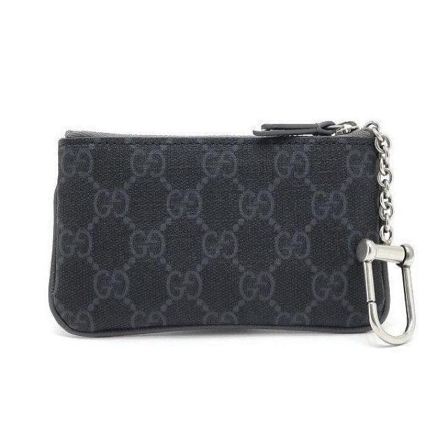 ◆ 新品 本物 ◆ GUCCI グッチ コインケース 小銭入れ グレー ブラック 黒 小物入れ 財布 袋 箱 人気 820666 < ブランド ◆ 新品 本物 ◆ GUCCI グッチ コインケース 小銭入れ グレー ブラック 黒 小物入れ 財布 袋 箱 人気 820666 < ブランドの