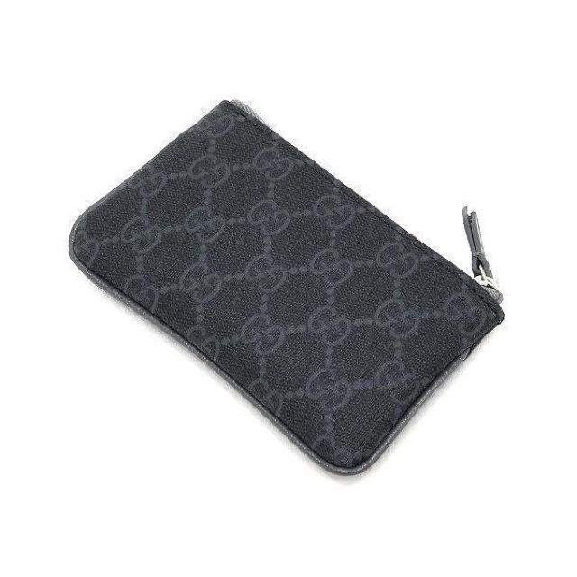 ◆ 新品 本物 ◆ GUCCI グッチ コインケース 小銭入れ グレー ブラック 黒 小物入れ 財布 袋 箱 人気 820666 < ブランド ◆ 新品 本物 ◆ GUCCI グッチ コインケース 小銭入れ グレー ブラック 黒 小物入れ 財布 袋 箱 人気 820666 < ブランドの