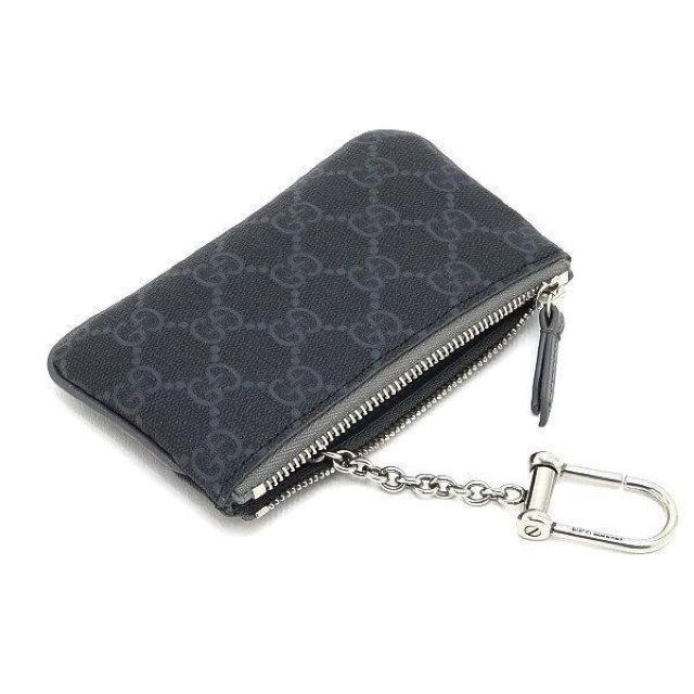 ◆ 新品 本物 ◆ GUCCI グッチ コインケース 小銭入れ グレー ブラック 黒 小物入れ 財布 袋 箱 人気 820666 < ブランド ◆ 新品 本物 ◆ GUCCI グッチ コインケース 小銭入れ グレー ブラック 黒 小物入れ 財布 袋 箱 人気 820666 < ブランドの