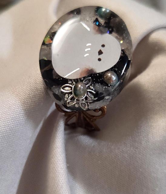 シマエナガハンドメイド指輪 シマエナガグッズ シマエナガアクセサリー レジンシマエナガ シマエナガレジン 鳥グッズ < 女性ファッション シマエナガハンドメイド指輪 シマエナガグッズ シマエナガアクセサリー レジンシマエナガ シマエナガレジン 鳥グッズ < 女性ファッションの