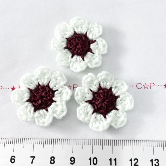 5*ハンドメイド♪花びらよれないお花モチーフ 7 < ペット/手芸/園芸 5*ハンドメイド♪花びらよれないお花モチーフ 7 < ペット/手芸/園芸の