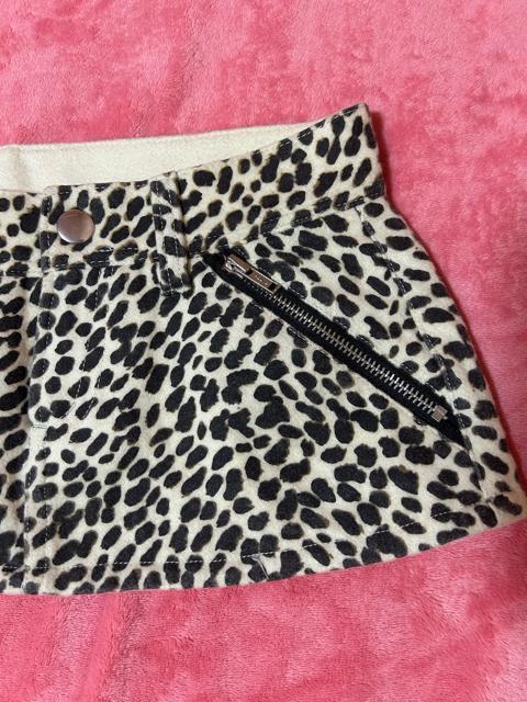 レオパード柄 ジッパーポケット ウール厚手 超マイクロミニスカート 未使用に近い 美品 < 女性ファッション レオパード柄 ジッパーポケット ウール厚手 超マイクロミニスカート 未使用に近い 美品 < 女性ファッションの