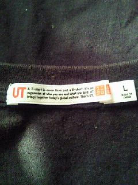 LA kitson キットソン UNIQLO ユニクロ コラボ キラキラ ラメ Tシャツ ブラック Lサイズ < ブランド  LA kitson キットソン UNIQLO ユニクロ コラボ キラキラ ラメ Tシャツ ブラック Lサイズ < ブランドの