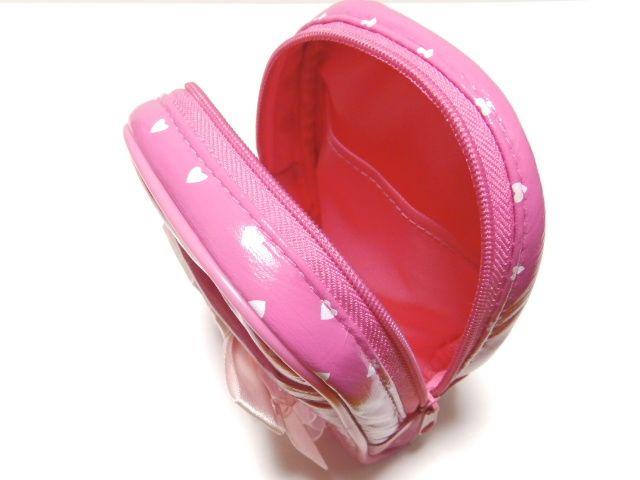 《New》プリンセス★キラキラ.ハートチャーム付*リボン*シガレットケース<ピンク> < 女性ファッション  《New》プリンセス★キラキラ.ハートチャーム付*リボン*シガレットケース<ピンク> < 女性ファッションの