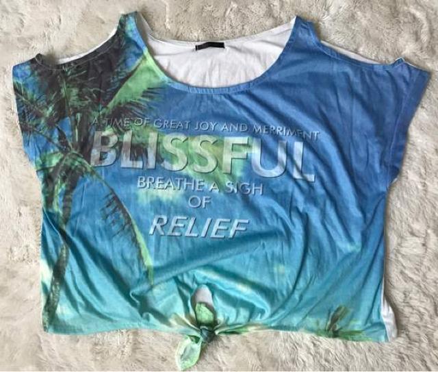 肩出し(^O^) 半袖トップス LLサイズ < 女性ファッション  肩出し(^O^) 半袖トップス LLサイズ  < 女性ファッションの