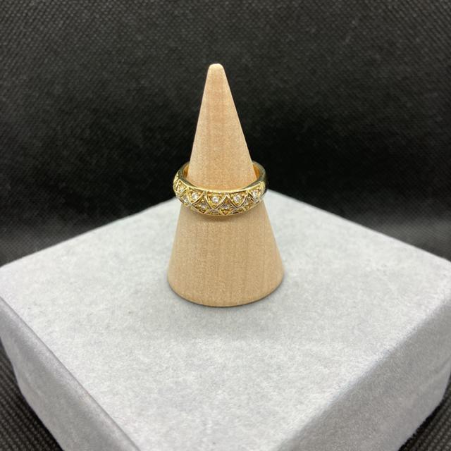 即決 ゴールドカラー キラキラ リング 指輪 < 女性アクセサリー/時計  即決 ゴールドカラー キラキラ リング 指輪  < 女性アクセサリー/時計の