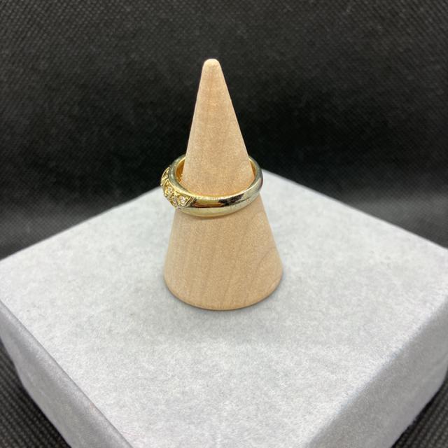 即決 ゴールドカラー キラキラ リング 指輪 < 女性アクセサリー/時計  即決 ゴールドカラー キラキラ リング 指輪 < 女性アクセサリー/時計の