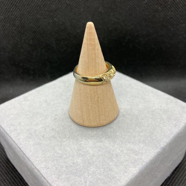 即決 ゴールドカラー キラキラ リング 指輪 < 女性アクセサリー/時計  即決 ゴールドカラー キラキラ リング 指輪 < 女性アクセサリー/時計の
