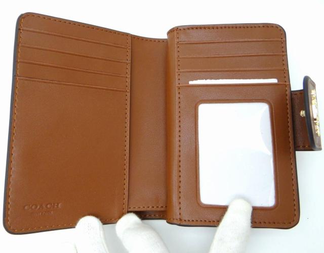 COACH R[` C0082 VOl`[ PVC~U[ ܂Lt@Xi[z uEniyz  uh 