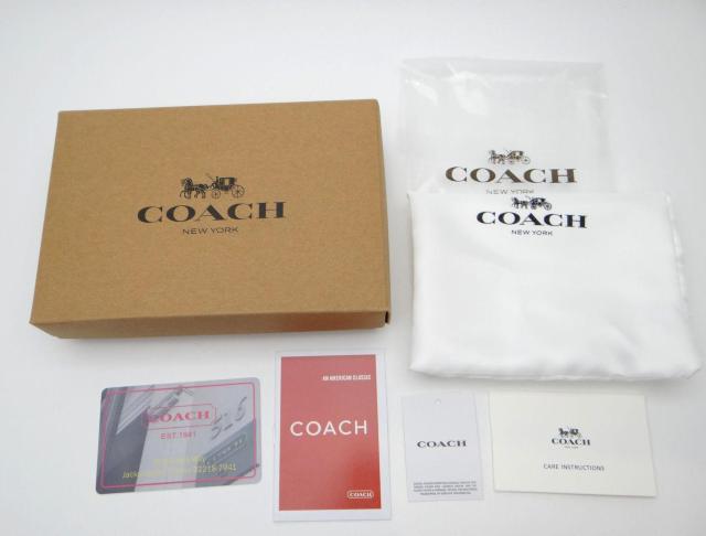 COACH R[` C0082 VOl`[ PVC~U[ ܂Lt@Xi[z uEniyz  uh 