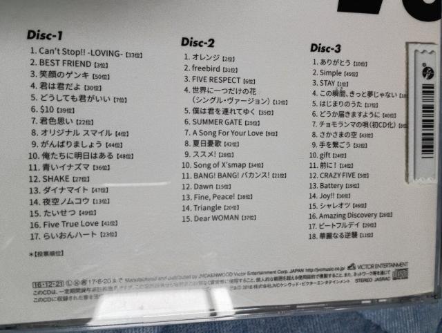 SMAP25周年三枚組アルバム < タレントグッズ  SMAP25周年三枚組アルバム < タレントグッズの