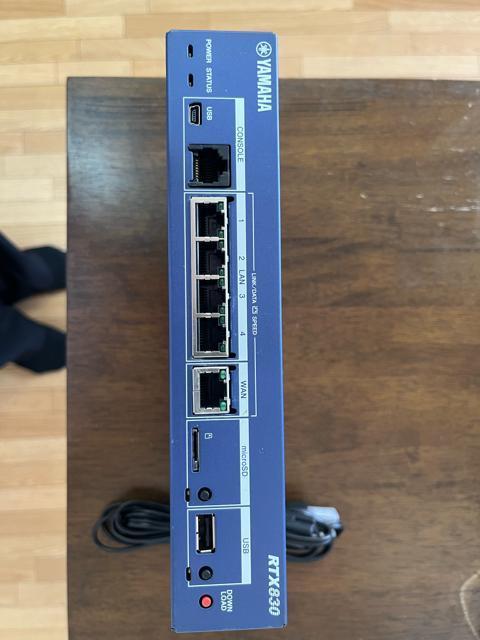 yÕizYAMAHA MKANZXVPN[^dual_band RTX830   PC{/Ӌ@ 