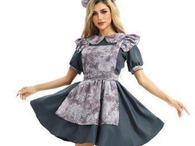 ゴスロリ ワンピース ロリータ クラシカル グレー Lサイズ < 女性ファッション ゴスロリ ワンピース ロリータ クラシカル グレー Lサイズ < 女性ファッションの