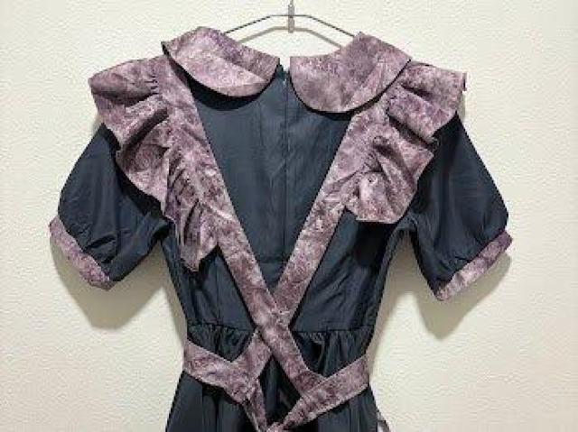 ゴスロリ ワンピース ロリータ クラシカル グレー Lサイズ < 女性ファッション ゴスロリ ワンピース ロリータ クラシカル グレー Lサイズ < 女性ファッションの