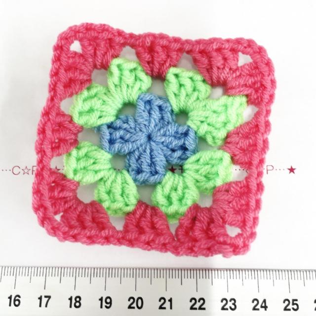 27*ハンドメイド*グラニースクエアモチーフ 12 < ペット/手芸/園芸 27*ハンドメイド*グラニースクエアモチーフ 12 < ペット/手芸/園芸の