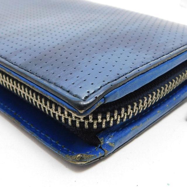 1000�~ LANVIN en Bleu �����o���I���u���[ ���E���h�t�@�X�i�[�����z �p���`���O���U�[ �� �� �u�����h�� 