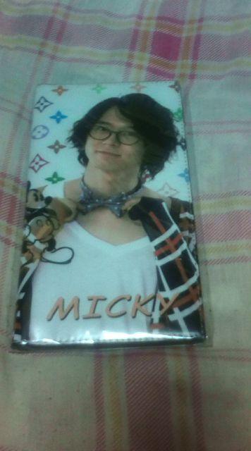 東方神起ミッキー〜折りたたみ財布 < タレントグッズ 東方神起ミッキー〜折りたたみ財布 < タレントグッズの