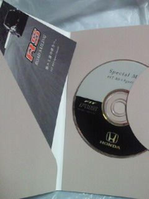 HONDA z_ FIT tBbg RS Special Movie ؈v DVD  CD/DVD/rfI 