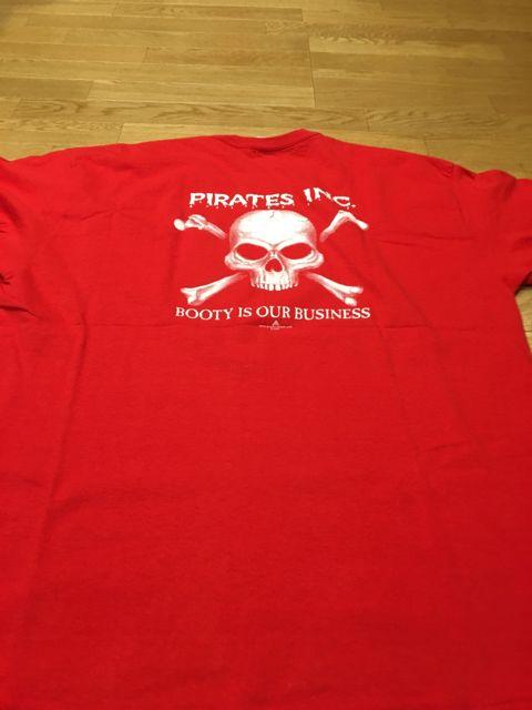 JEFF,S PIRATES  COVE   赤RED  size2XL ポケットT  海外購入 < 男性ファッション  JEFF,S PIRATES  COVE   赤RED  size2XL ポケットT  海外購入 < 男性ファッションの