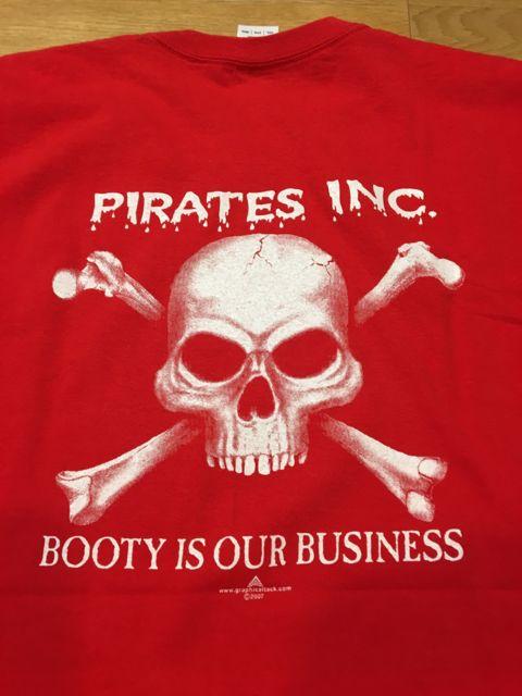 JEFF,S PIRATES  COVE   赤RED  size2XL ポケットT  海外購入 < 男性ファッション  JEFF,S PIRATES  COVE   赤RED  size2XL ポケットT  海外購入 < 男性ファッションの