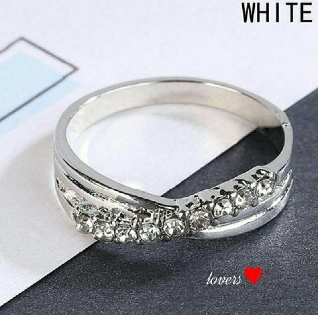 送料無料18号クロムシルバークリアスーパーCZダイヤリング指輪 < 女性アクセサリー/時計  送料無料18号クロムシルバークリアスーパーCZダイヤリング指輪  < 女性アクセサリー/時計の