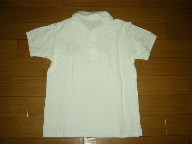 Mエム鹿の子ポロシャツS白ステッチ刺繍ロゴTMT < ブランド Mエム鹿の子ポロシャツS白ステッチ刺繍ロゴTMT < ブランドの