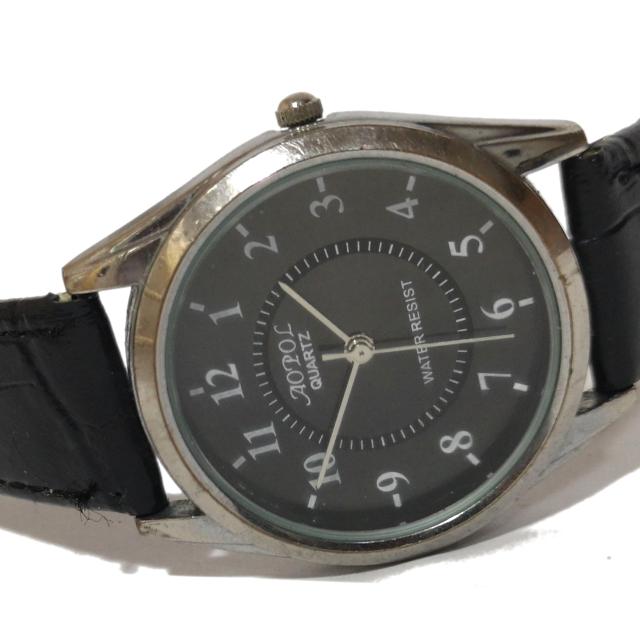 良品【980円〜】AOPOL クロコ押し型レザーベルトタイプ 腕時計 < 男性アクセサリー/時計  良品【980円〜】AOPOL クロコ押し型レザーベルトタイプ 腕時計 < 男性アクセサリー/時計の