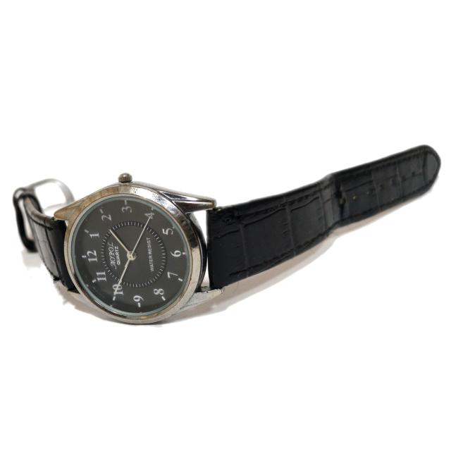 良品【980円〜】AOPOL クロコ押し型レザーベルトタイプ 腕時計 < 男性アクセサリー/時計  良品【980円〜】AOPOL クロコ押し型レザーベルトタイプ 腕時計 < 男性アクセサリー/時計の