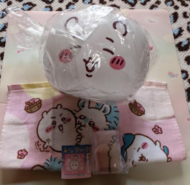 ちいかわハンドタオル&マルチタオル&ちいかわポット  B点セット  ちいかわ ハチワレ うさぎ モモンガ < アニメ/コミック/キャラクター  ちいかわハンドタオル&マルチタオル&ちいかわポット  B点セット  ちいかわ ハチワレ うさぎ モモンガ  < アニメ/コミック/キャラクターの