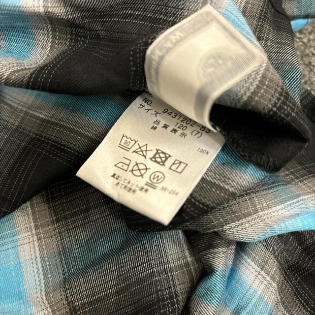 即決 XLARGE KIDS チェックシャツ 120 < キッズ/ベビー  即決 XLARGE KIDS チェックシャツ 120 < キッズ/ベビーの