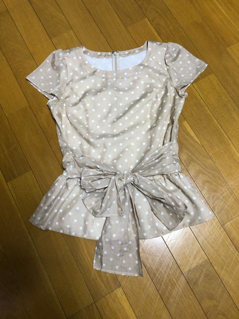 ジャスグリッティー ドット柄ブラウス < ブランド  ジャスグリッティー ドット柄ブラウス  < ブランドの