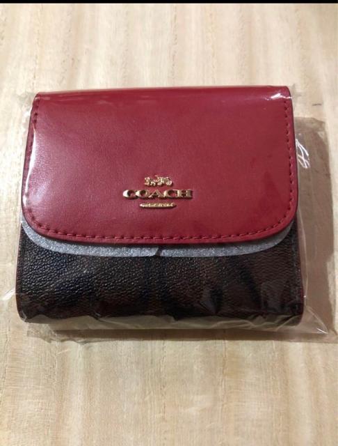 【新品 箱有 正規品】COACH コーチ 三つ折り財布 F87589 < ブランド  【新品 箱有 正規品】COACH コーチ 三つ折り財布 F87589 < ブランドの