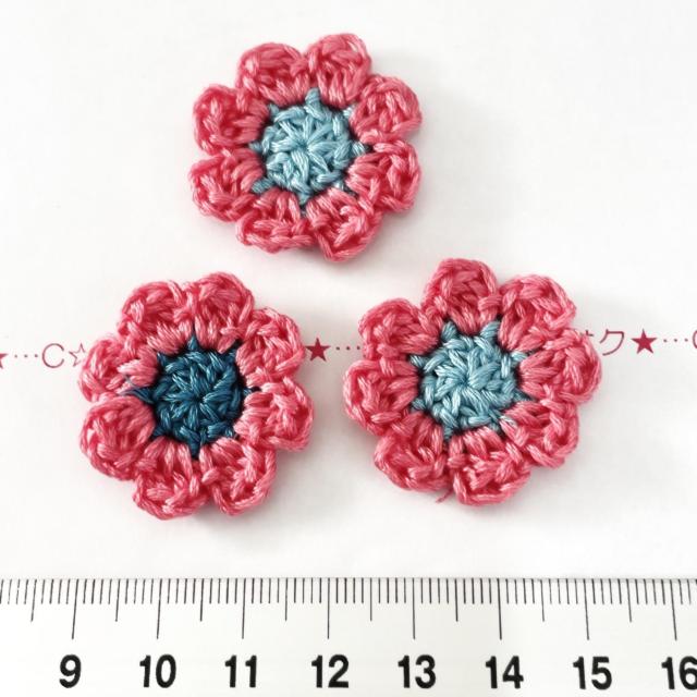 5*ハンドメイド♪花びらよれないお花モチーフ 15 < ペット/手芸/園芸 5*ハンドメイド♪花びらよれないお花モチーフ 15 < ペット/手芸/園芸の