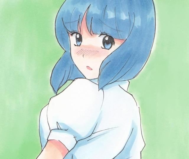 自作イラスト スーパーリアル麻雀 芹沢未来 捲れ < アニメ/コミック/キャラクター 自作イラスト スーパーリアル麻雀 芹沢未来 捲れ < アニメ/コミック/キャラクターの