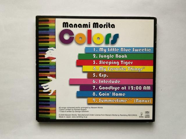 Manami Morita Colors 森田真奈美 CDアルバム RBCP-2423 ジャズピアノ < CD/DVD/ビデオ Manami Morita Colors 森田真奈美 CDアルバム RBCP-2423 ジャズピアノ < CD/DVD/ビデオの
