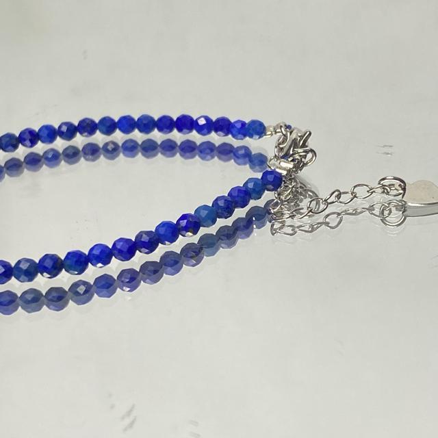 《bracelet》高品質 アフガニスタン産 天然石ラピスラズリ アジャスター付き < 男性アクセサリー/時計  《bracelet》高品質 アフガニスタン産 天然石ラピスラズリ アジャスター付き < 男性アクセサリー/時計の