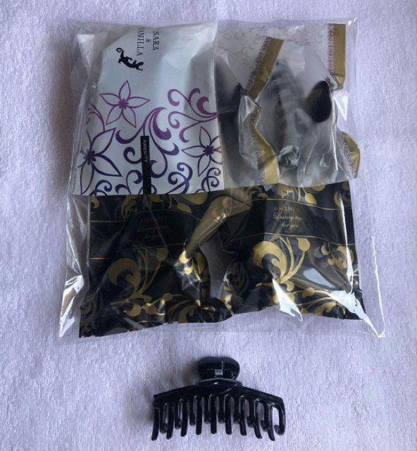 アメニティー ヘアークリップ(ブラック/5点セット) < 女性ファッション  アメニティー ヘアークリップ(ブラック/5点セット)  < 女性ファッションの