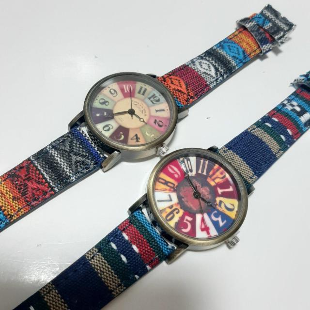 新品 二色セット カジュアル スポーツ ベルト 布バンド クォーツ 腕時計 3 < 男性アクセサリー/時計  新品 二色セット カジュアル スポーツ ベルト 布バンド クォーツ 腕時計 3  < 男性アクセサリー/時計の