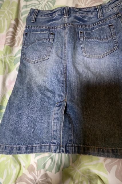 ★中古HASUデニムスカートMダメージ加工有 < 女性ファッション  ★中古HASUデニムスカートMダメージ加工有 < 女性ファッションの