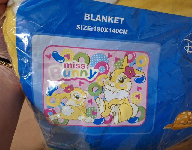 No.6 新品★「ミスバニー」とっても可愛い〜!ビックブランケット < アニメ/コミック/キャラクター  No.6 新品★「ミスバニー」とっても可愛い〜!ビックブランケット  < アニメ/コミック/キャラクターの