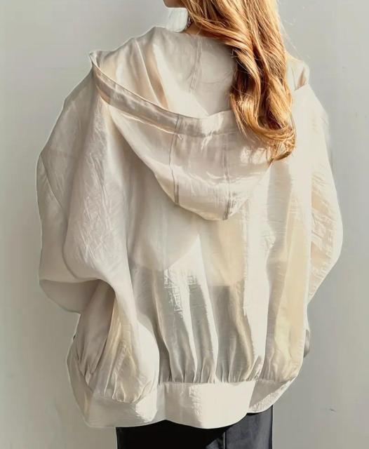 フード付きシャツ カーキ ワンサイズ 日焼け止め服 UVカット99% < 女性ファッション フード付きシャツ カーキ ワンサイズ 日焼け止め服 UVカット99% < 女性ファッションの