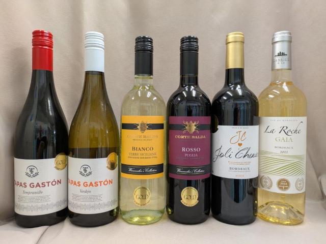 ヨーロッパ金賞赤白 6本セット 750ml < グルメ/ドリンク ヨーロッパ金賞赤白 6本セット 750ml < グルメ/ドリンクの