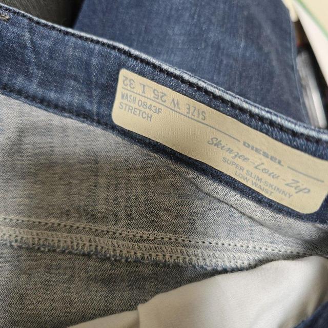 DIESEL �@�f�B�[�[���@�_�[�N�u���[ �X�L�j�[�f�j���@25 �� �u�����h�� 