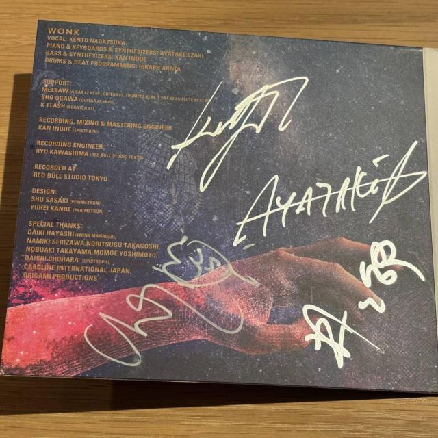 【WONK】Moon Dance (サイン付き) < CD/DVD/ビデオ 【WONK】Moon Dance (サイン付き) < CD/DVD/ビデオの