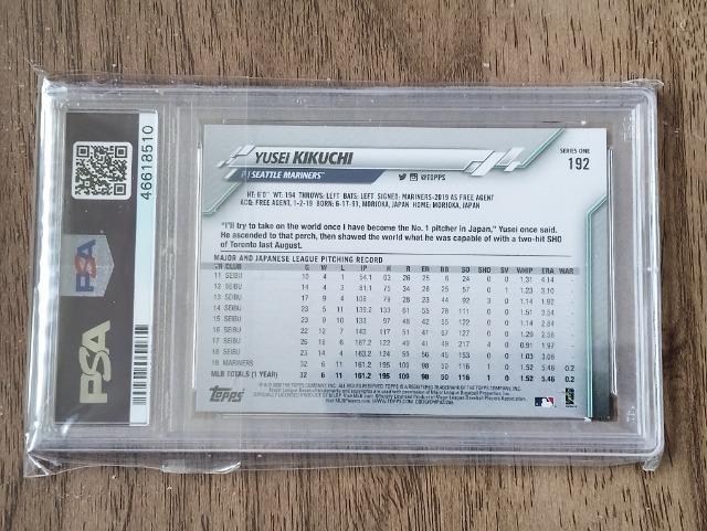 PSA10 �G���[���X�e�n�Y������2020�N��}���i�[�Y���� Toppos GEM MT 10 �� ���W���[/�X�|�[�c�� 