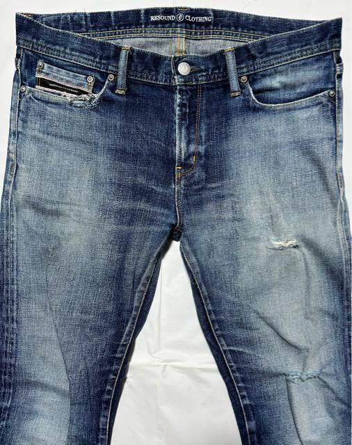 RESOUND CLOTHING リサウンドクロージング 定価3万円程 スキニー デニム 日本製 ストレッチ ドメス アメカジ古着 < 男性ファッション RESOUND CLOTHING リサウンドクロージング 定価3万円程 スキニー デニム 日本製 ストレッチ ドメス アメカジ古着 < 男性ファッションの